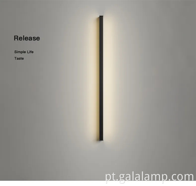 Elegante Luz de Armazenamento de Parede Interior para áreas de leitura aconchegantes